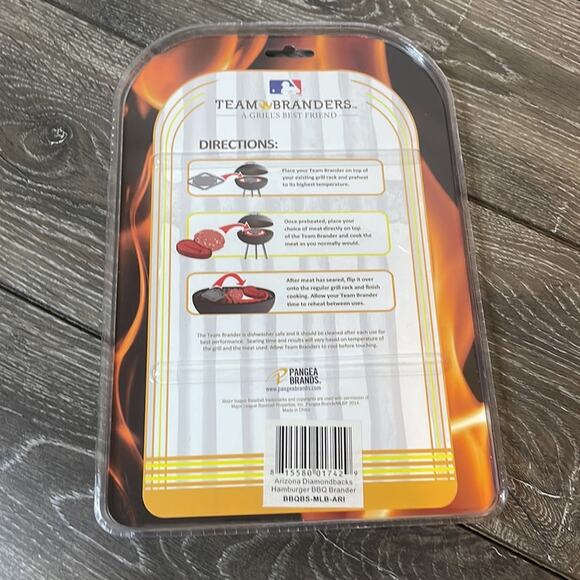 NEW MLB Arizona Diamondbacks Burger Press BBQ Grilling Accessory - Picture 2 of 2